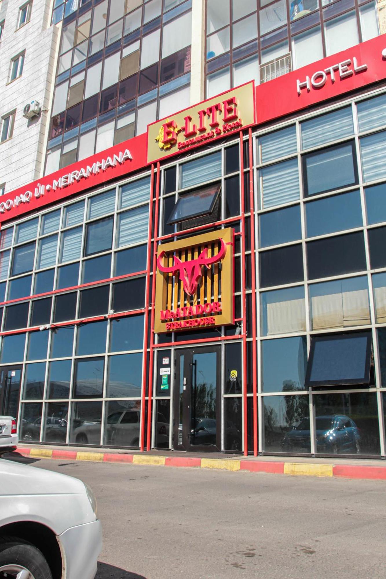 E-Lite& Meatador Aparthotel Astana Buitenkant foto